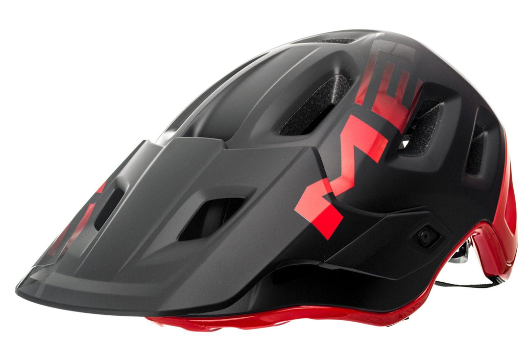 MET Roam CE MTB Cycling Helmet (Black Red/Matt Gloss) - BUMSONTHESADDLE