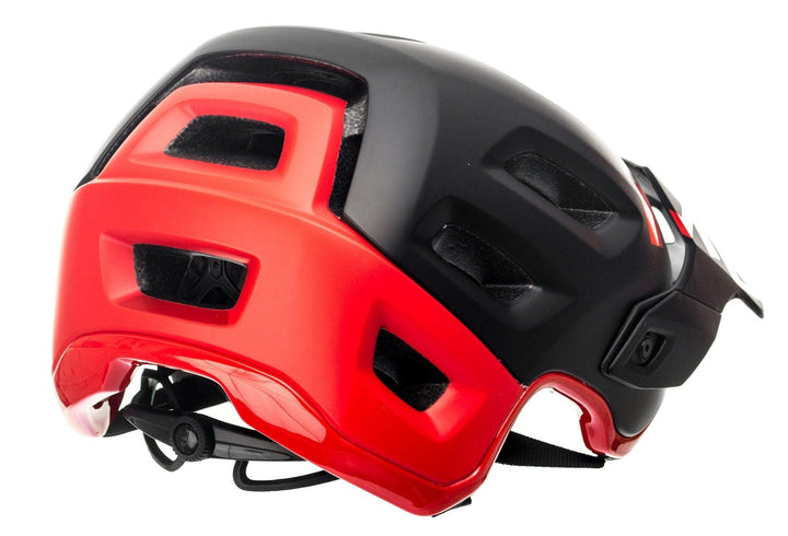 MET Roam CE MTB Cycling Helmet (Black Red/Matt Gloss) - BUMSONTHESADDLE