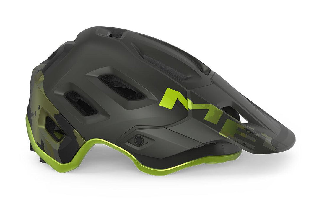 MET Roam MIPS MTB Cycling Helmet (Camo/Lime Green/Matt) - BUMSONTHESADDLE