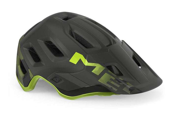 MET Roam MIPS MTB Cycling Helmet (Camo/Lime Green/Matt) - BUMSONTHESADDLE