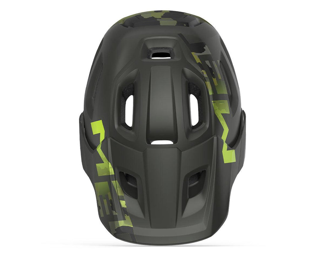 MET Roam MIPS MTB Cycling Helmet (Camo/Lime Green/Matt) - BUMSONTHESADDLE