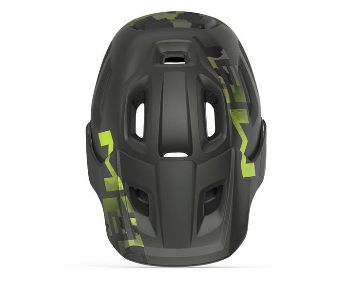 MET Roam MIPS MTB Cycling Helmet (Camo/Lime Green/Matt) - BUMSONTHESADDLE