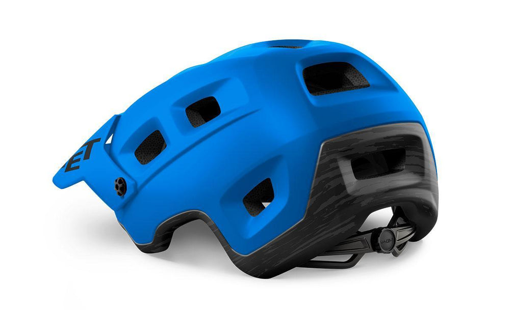 MET Terranova CE MTB Cycling Helmet (Nautical Blue/Matt) - BUMSONTHESADDLE