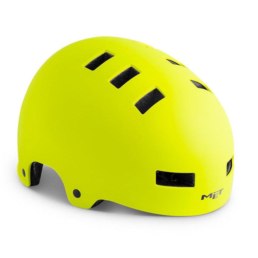 MET Zone Aero Cycling Helmet (Fluo Yellow/Matt) - BUMSONTHESADDLE