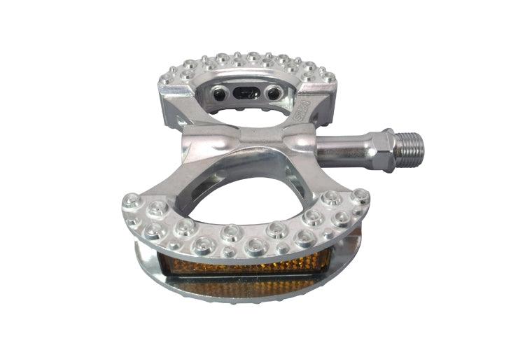 MKS Lambda Platform Pedals (Silver) - BUMSONTHESADDLE