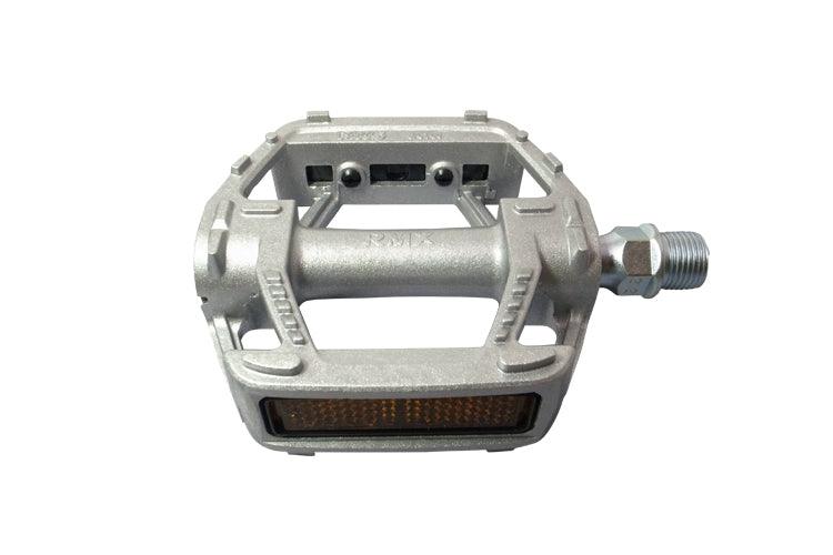 MKS RMX Platform Pedals (Cosmic Silver) - BUMSONTHESADDLE