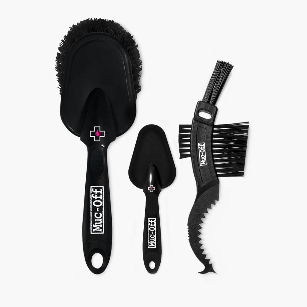 Muc-Off 3x Premium Brush Kit - BUMSONTHESADDLE
