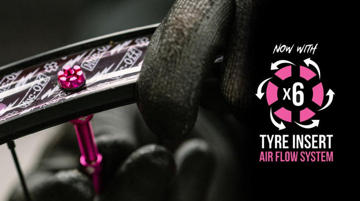 Muc-Off Tubeless Valve Kit (Pink) - BUMSONTHESADDLE