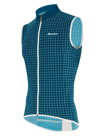Santini Nebula Vest (Teal)