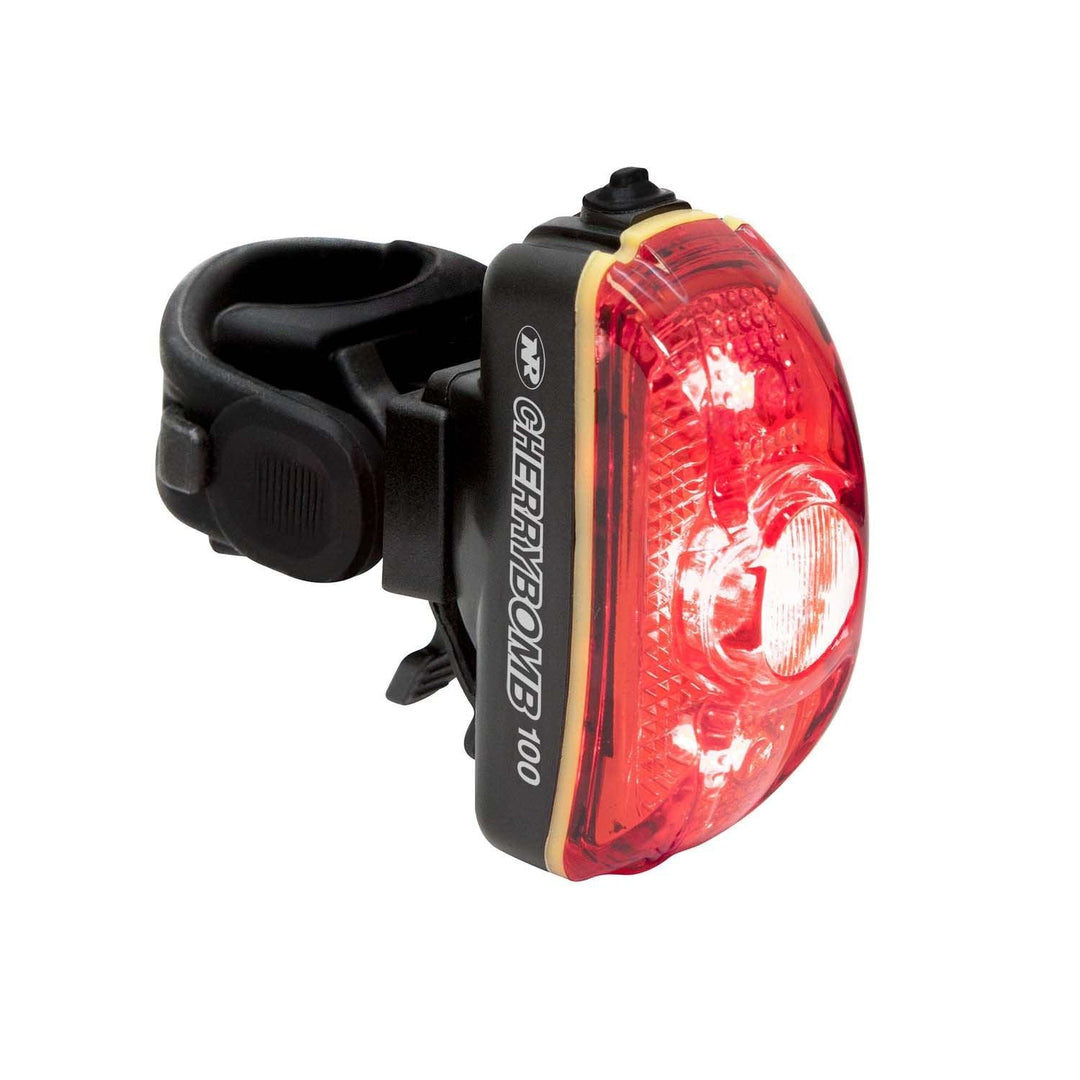 NiteRider CherryBomb 100 Rear Light (Black) - BUMSONTHESADDLE