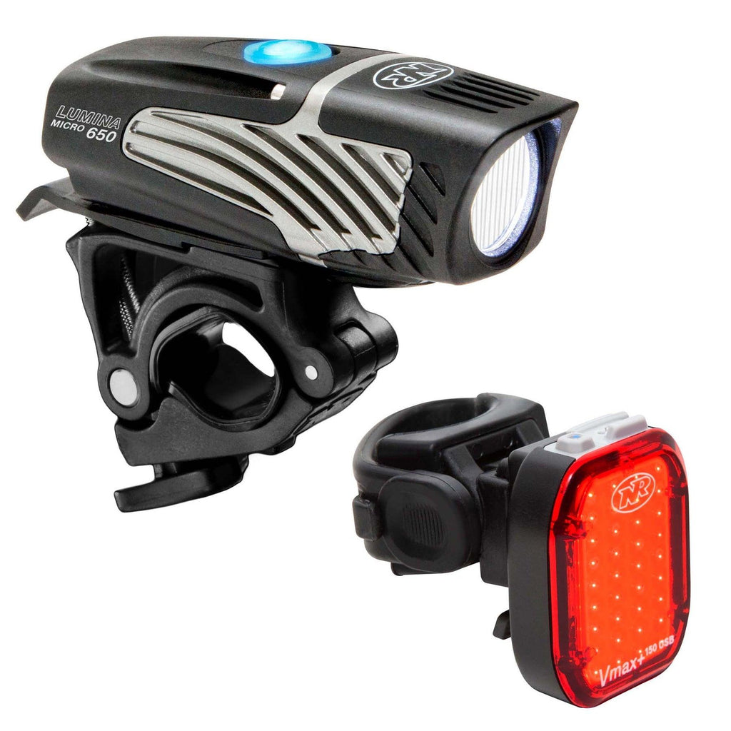 NiteRider Lumina Micro 650 and Vmax+150 Combo Lights (Black