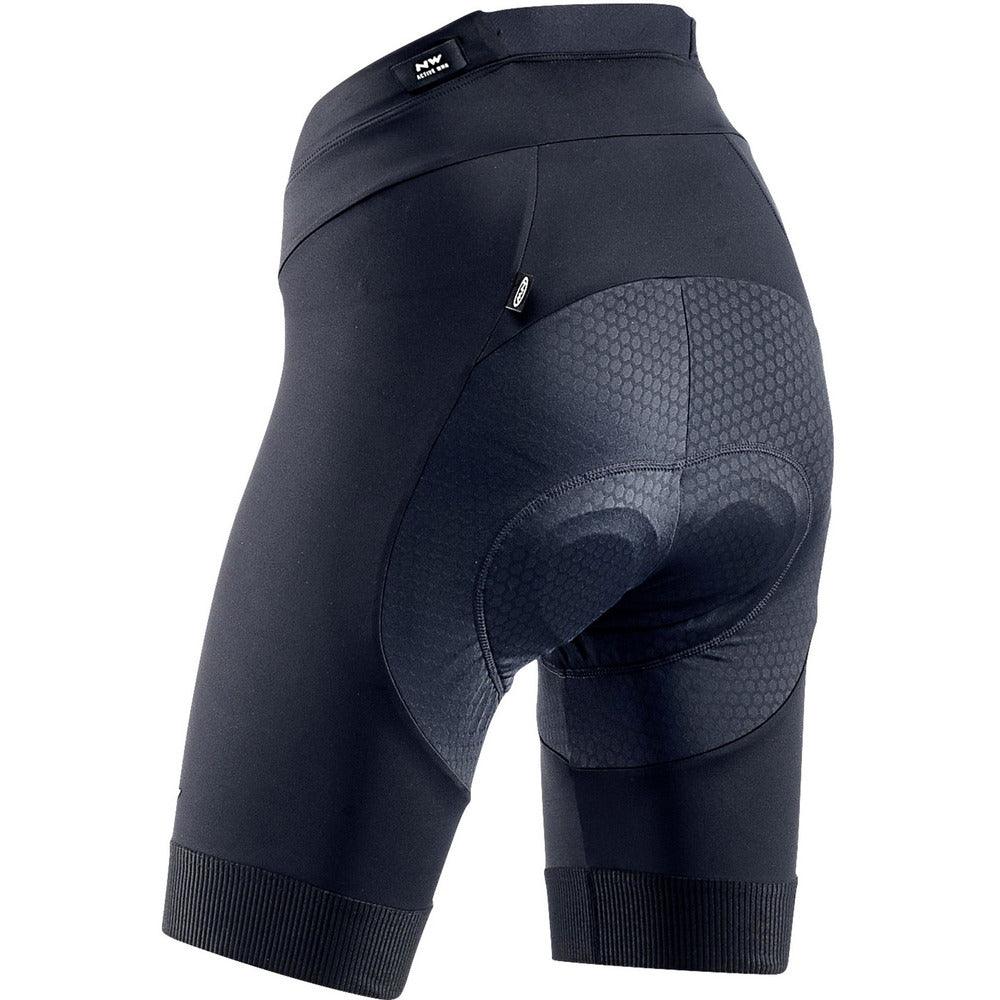 Northwave Active Women's Cycling Shorts (Black) - BUMSONTHESADDLE