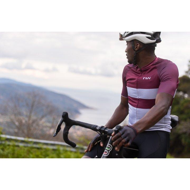 Northwave Blade Air Mens Cycling Jersey (Plum/Grey) - BUMSONTHESADDLE