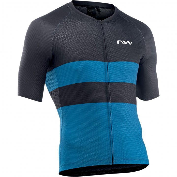 Northwave Blade Air Mens Cycling Jersey (Black/Blue)