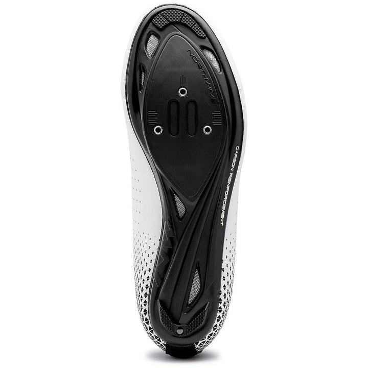 Northwave Core Plus 2 Road Cycling Shoes (White/Black) - BUMSONTHESADDLE