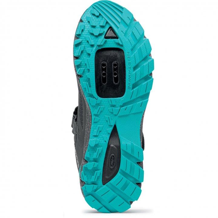 Northwave Escape Evo MTB Cycling Shoes (Black/Aqua) - BUMSONTHESADDLE