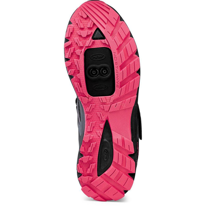 Northwave Escape Evo MTB Cycling Shoes (Black/Fuchsia) - BUMSONTHESADDLE