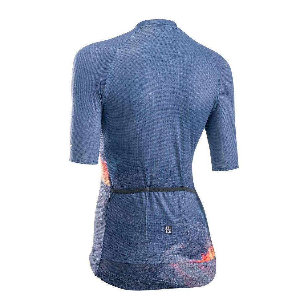 Northwave Fire Womens Cycling Jersey (Dark Vapor) - BUMSONTHESADDLE