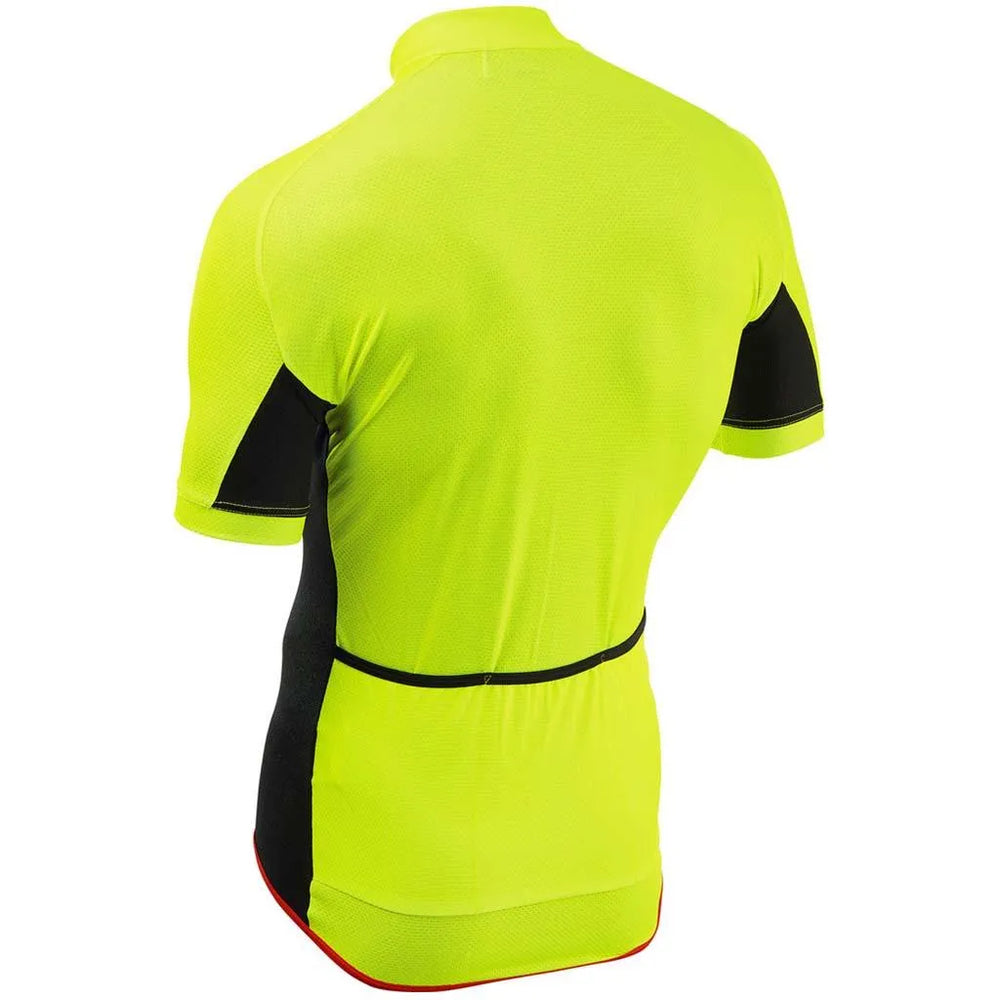 Northwave Force Mens Cycling Jersey (Yellow Fluo) - BUMSONTHESADDLE