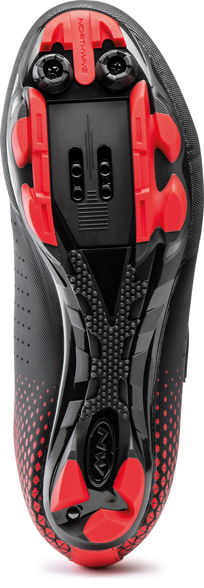 Northwave Origin 2 MTB Cycling Shoes (Black/Red)
