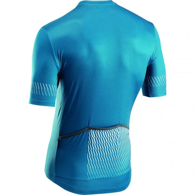 Northwave Origin Mens Cycling Jersey (Blue/Grey)
