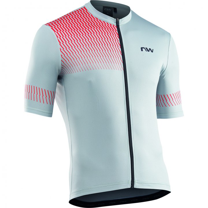 Northwave Origin Mens Cycling Jersey (Grey/Red)
