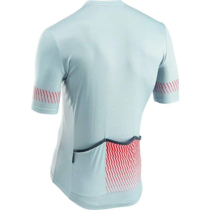 Northwave Origin Mens Cycling Jersey (Grey/Red)