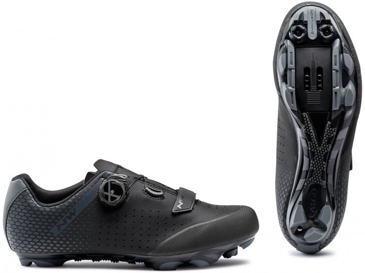 Northwave Origin Plus 2 Wide MTB Cycling Shoes (Black/Anthra) hi