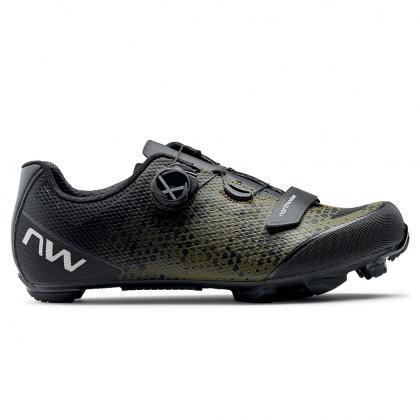 Northwave Razer 2 MTB Cycling Shoes (Black/Forest) - BUMSONTHESADDLE