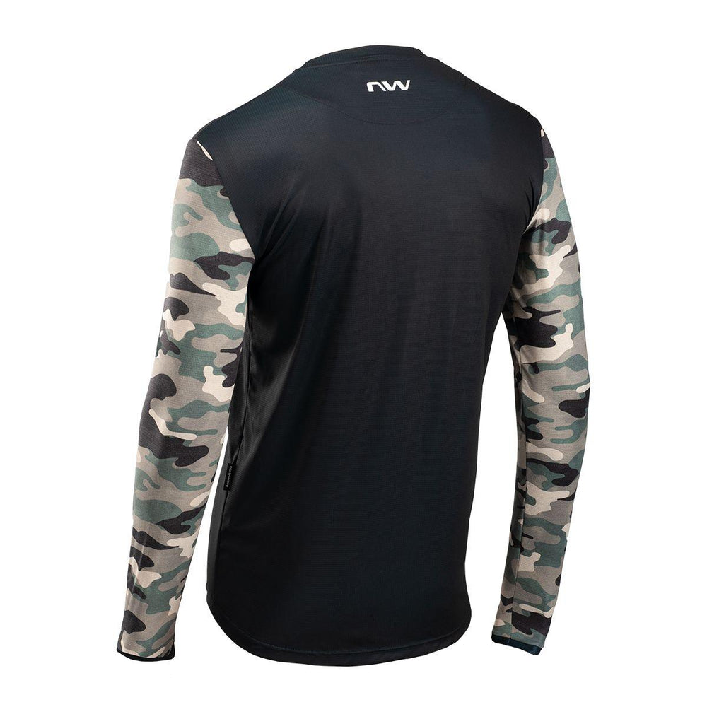 Northwave Wild Mens Cycling Jersey (Black) - BUMSONTHESADDLE
