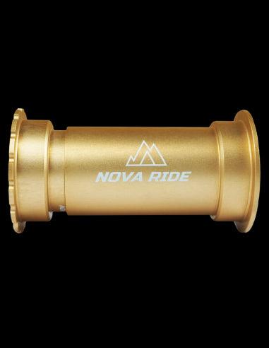 Nova Ride Shimano BB86 Bottom Bracket (Gold) - BUMSONTHESADDLE