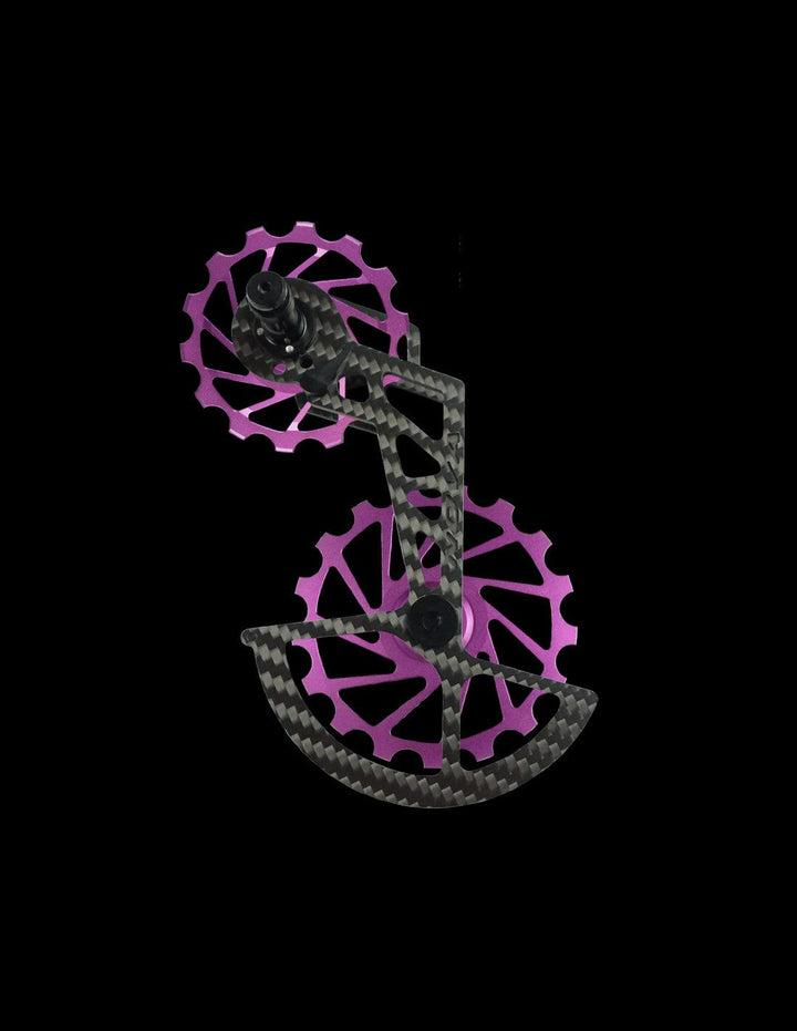 Nova Ride Shimano R80XX-91XX Derailleur Pulley (Purple) - BUMSONTHESADDLE