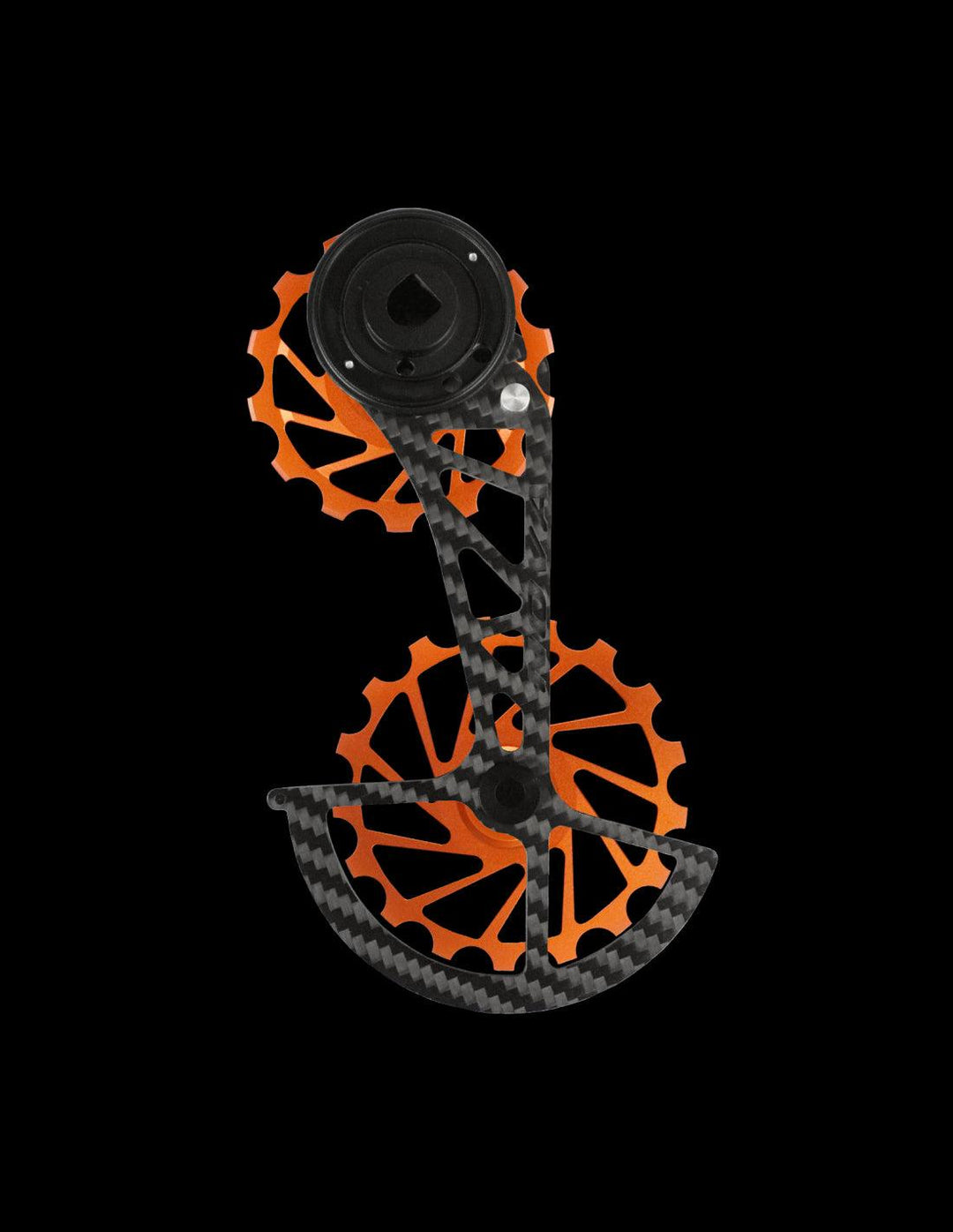 Nova Ride SRAM AXS 12S Red/Force Derailleur Pulley (Orange) - BUMSONTHESADDLE