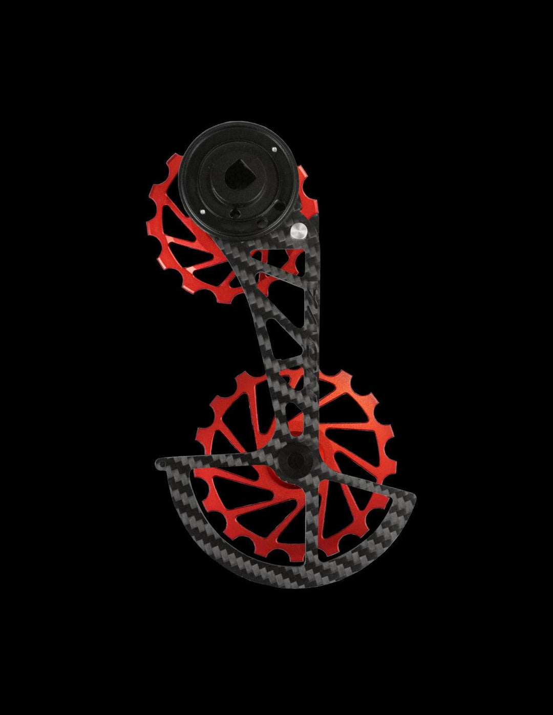 Nova Ride SRAM AXS 12S Rival Derailleur Pulley (Red) - BUMSONTHESADDLE