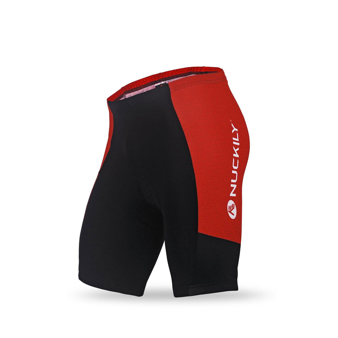 Nuckily MB024 Mens Cycling Shorts (Red) - BUMSONTHESADDLE