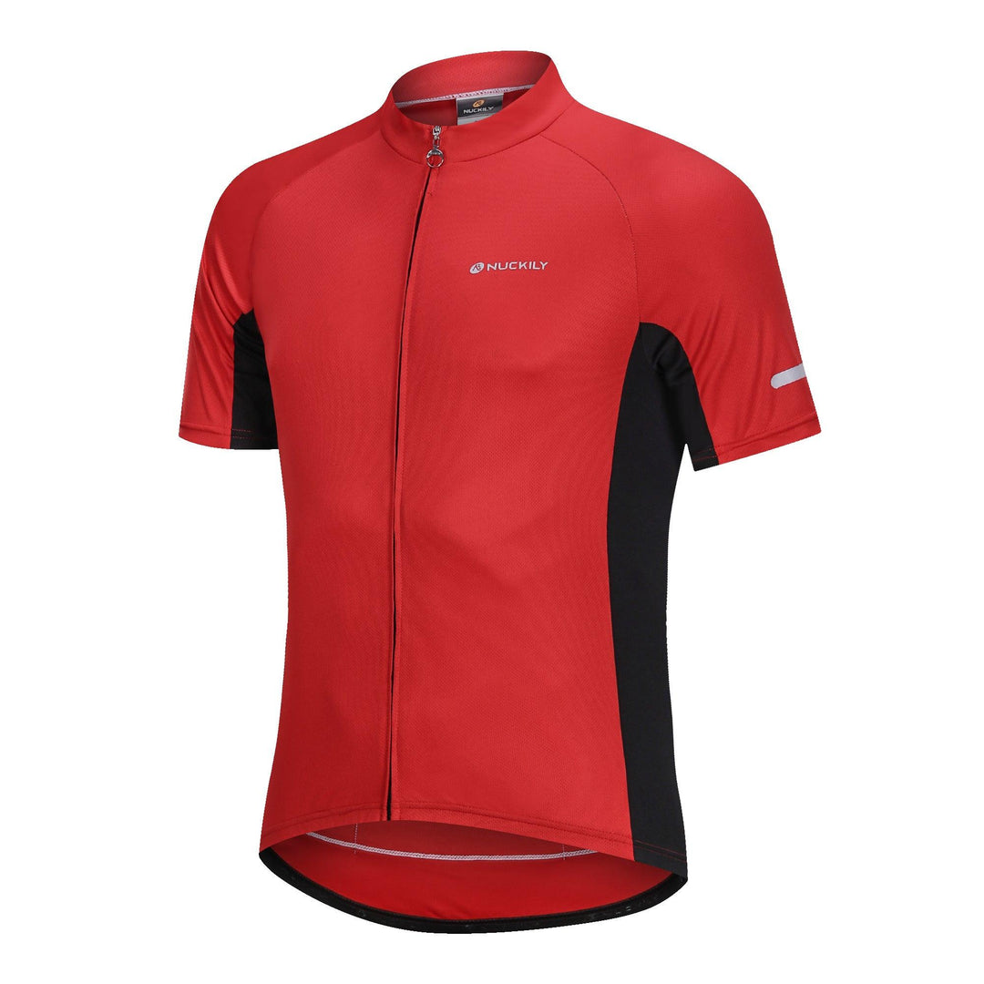 nuckily fahrradbekleidung Nuckily MG043 Mens Cycling Jersey (Red) – BUMSONTHESADDLE