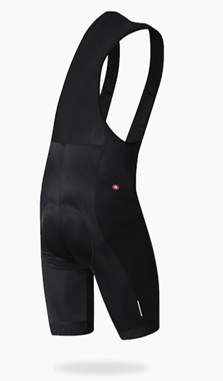 Nuckily MV002 Mens Cycling Bibshorts (Black) - BUMSONTHESADDLE