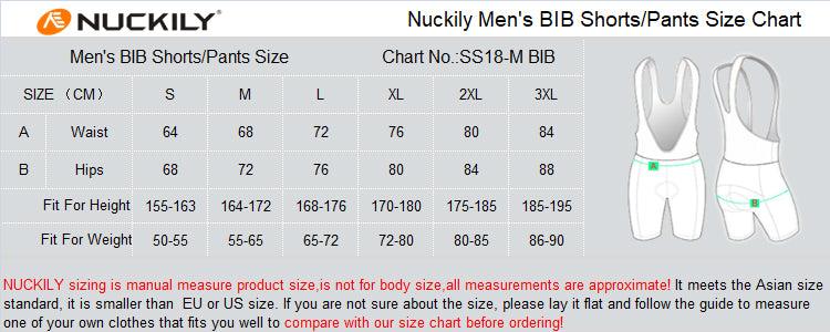 Nuckily MV002 Mens Cycling Bibshorts (Black) - BUMSONTHESADDLE