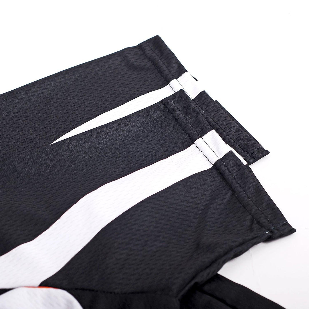 Nuckily NJ512 Mens Cycling Jersey (Black/White) - BUMSONTHESADDLE