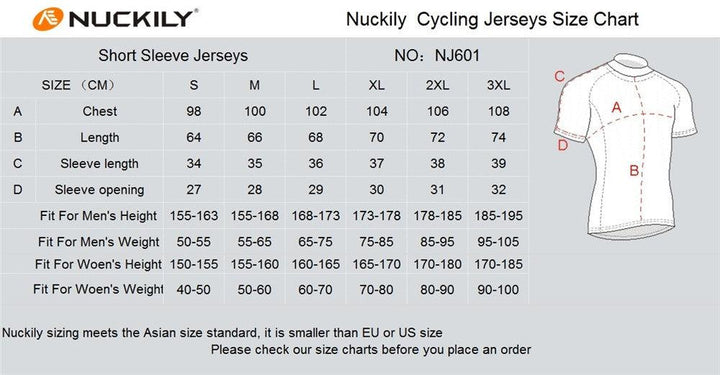 Nuckily NJ601 Mens Cycling Jersey (Grey) - BUMSONTHESADDLE