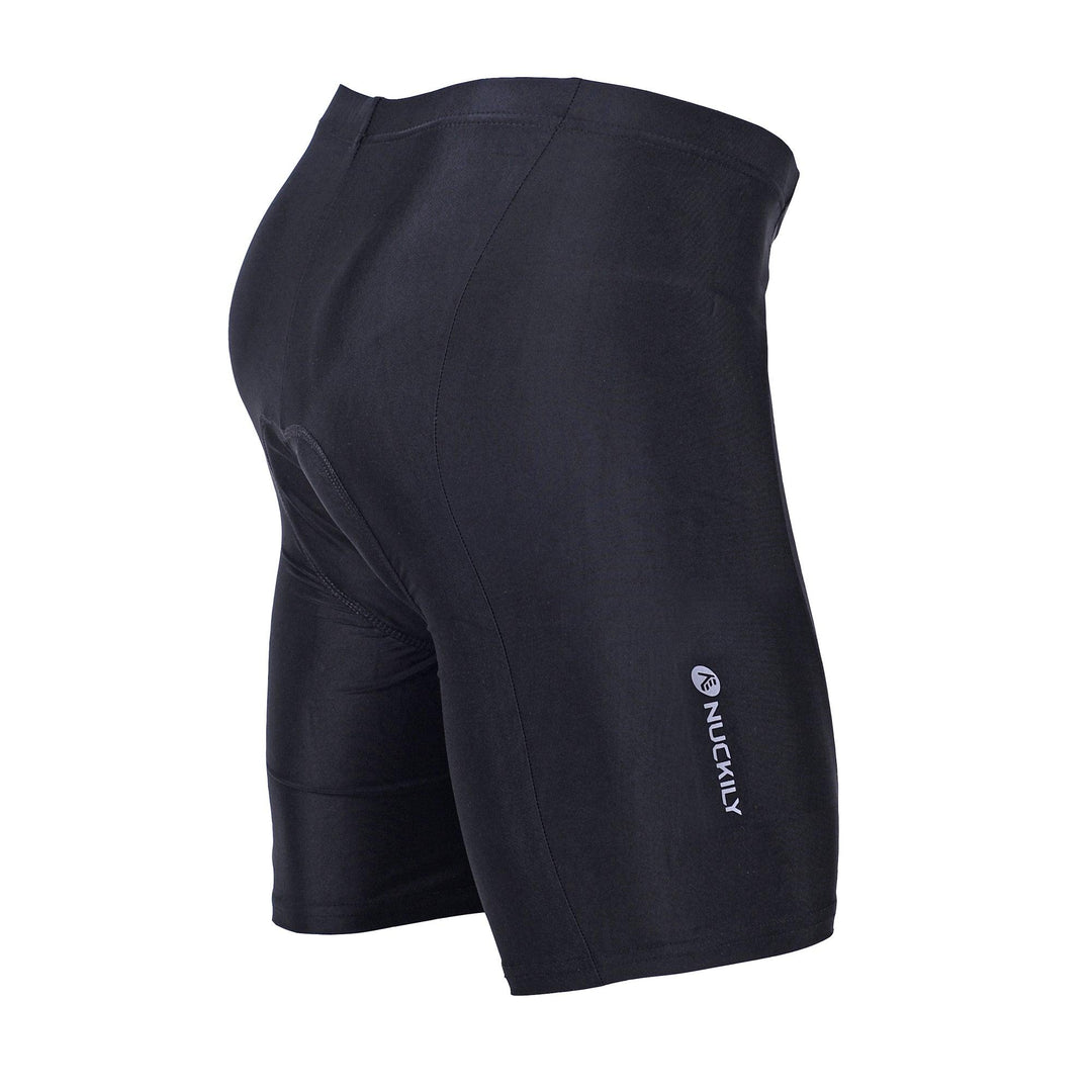 Nuckily NS355 Mens Cycling Shorts (Black) - BUMSONTHESADDLE