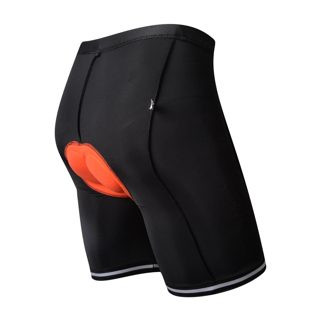 Nuckily NS355 Mens Cycling Shorts (Black) - BUMSONTHESADDLE