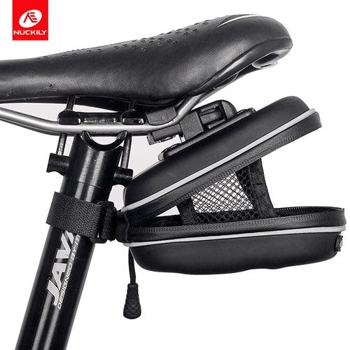 Nuckily PL03 EVA Leather Waterproof Saddle Bag (Black) - BUMSONTHESADDLE