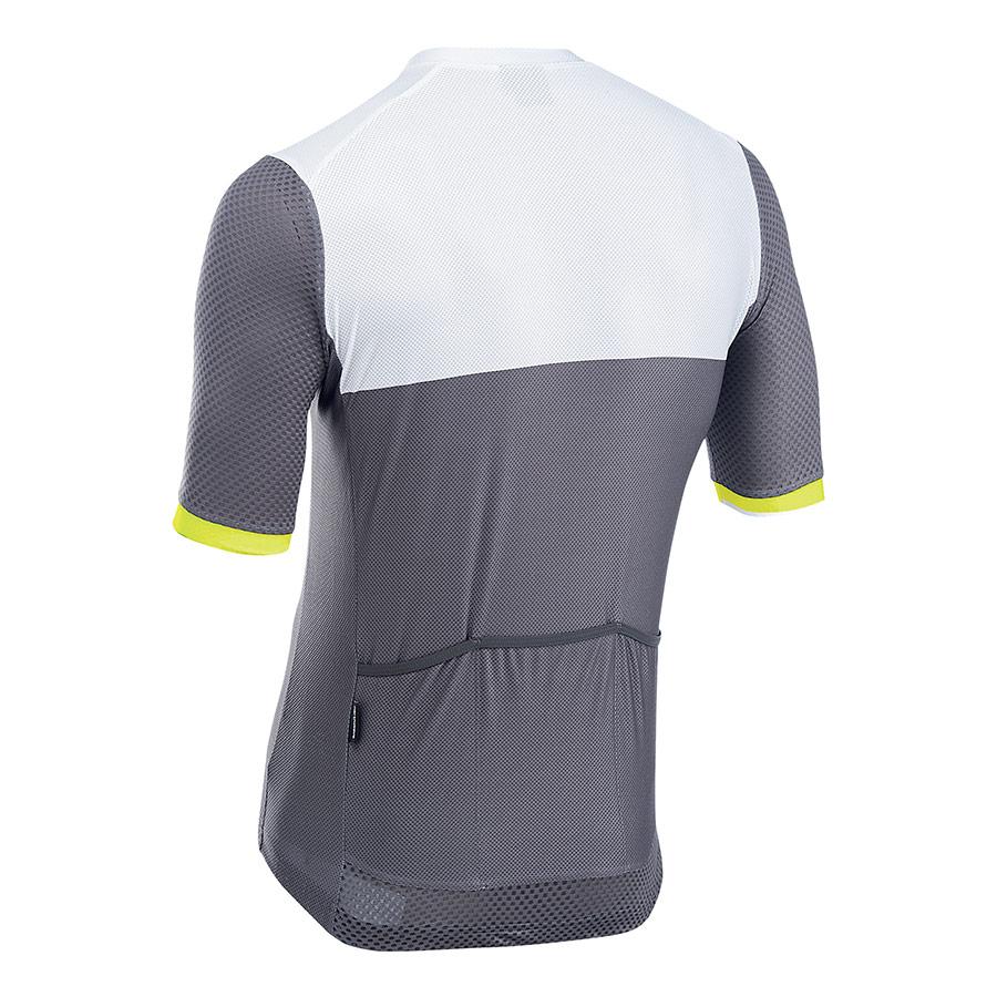 Northwave Storm Air Mens Cycling Jersey (Grey/Yellow Fluo)