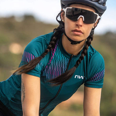 Northwave Origin Womens Cycling Jersey (Blue)