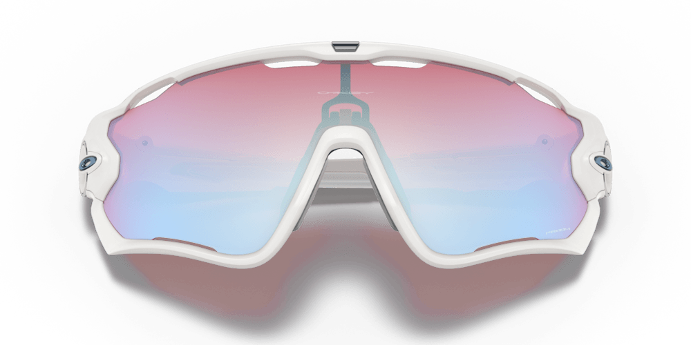 Oakley Jawbreaker Sport Sunglasses Prizm Snow Sapphire Polished White