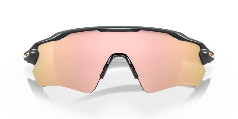 Oakley Radar EV Path Heritage Colors Collection (Prizm Rose Gold Lenses, Carbon Frame) - BUMSONTHESADDLE