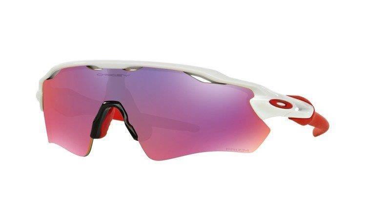 Oakley Radar Ev Path Sunglasses (Polished White/ Prizm Road) - BUMSONTHESADDLE