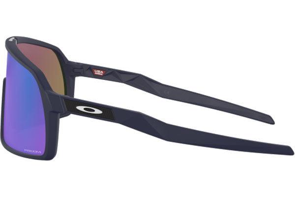 Oakley Sutro S Sunglasses (Matte Navy / Prizm Sapphire) - BUMSONTHESADDLE