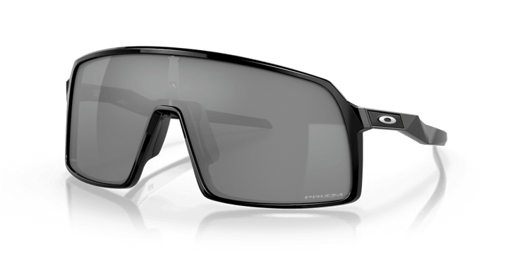 Oakley Sutro Sport Sunglasses (Prizm Black/Polished Black) - BUMSONTHESADDLE